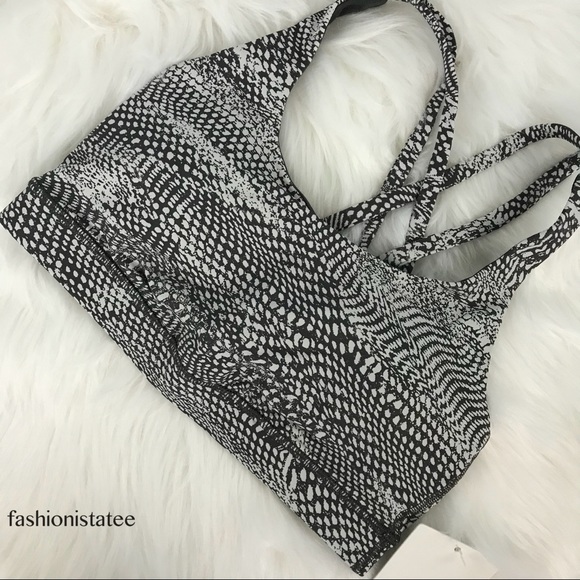 NWT lululemon energy bra swerve vapor metal grey - Picture 5 of 8